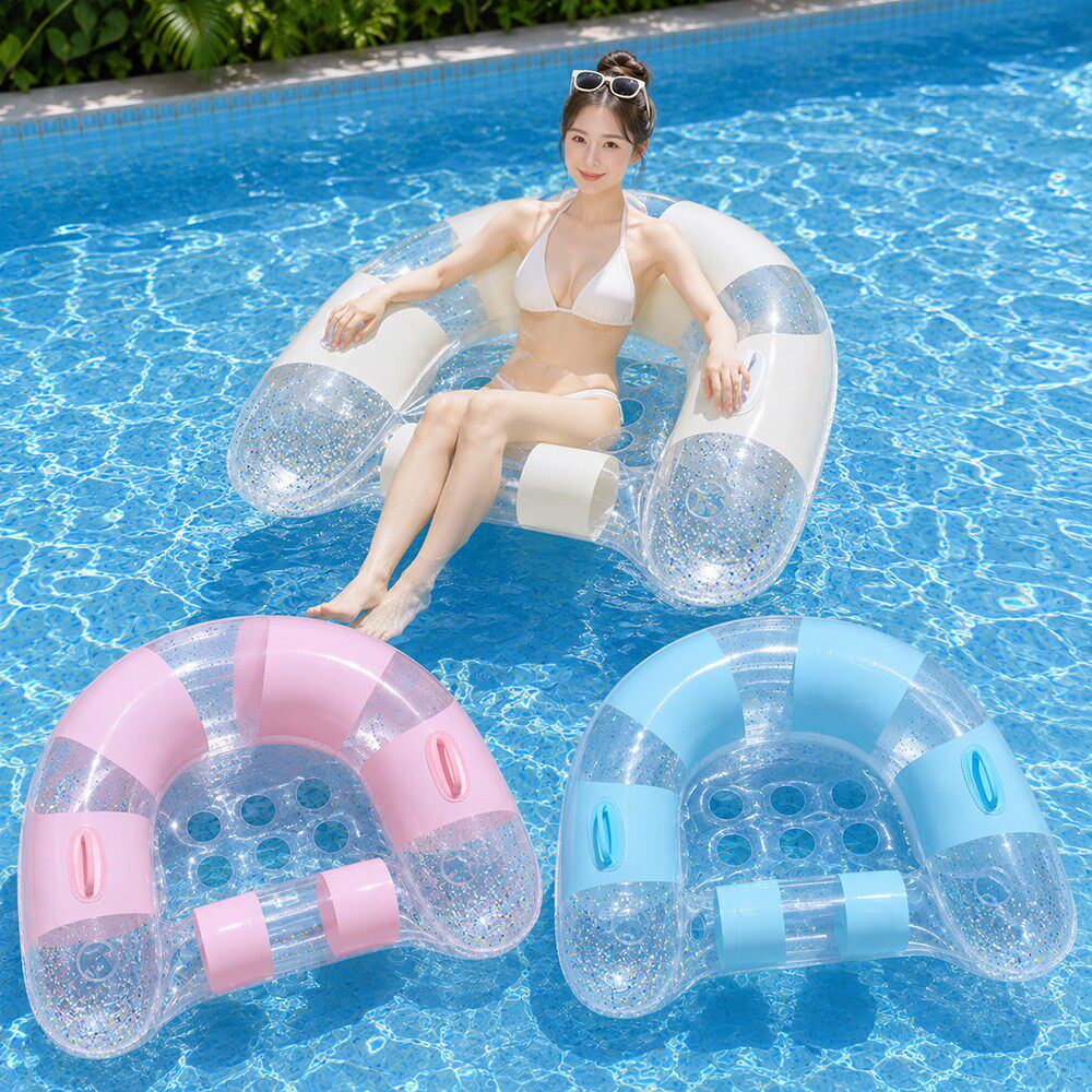 Fitted Sheet Deep - Flotador Inflable para Piscina, Hamaca Acuática