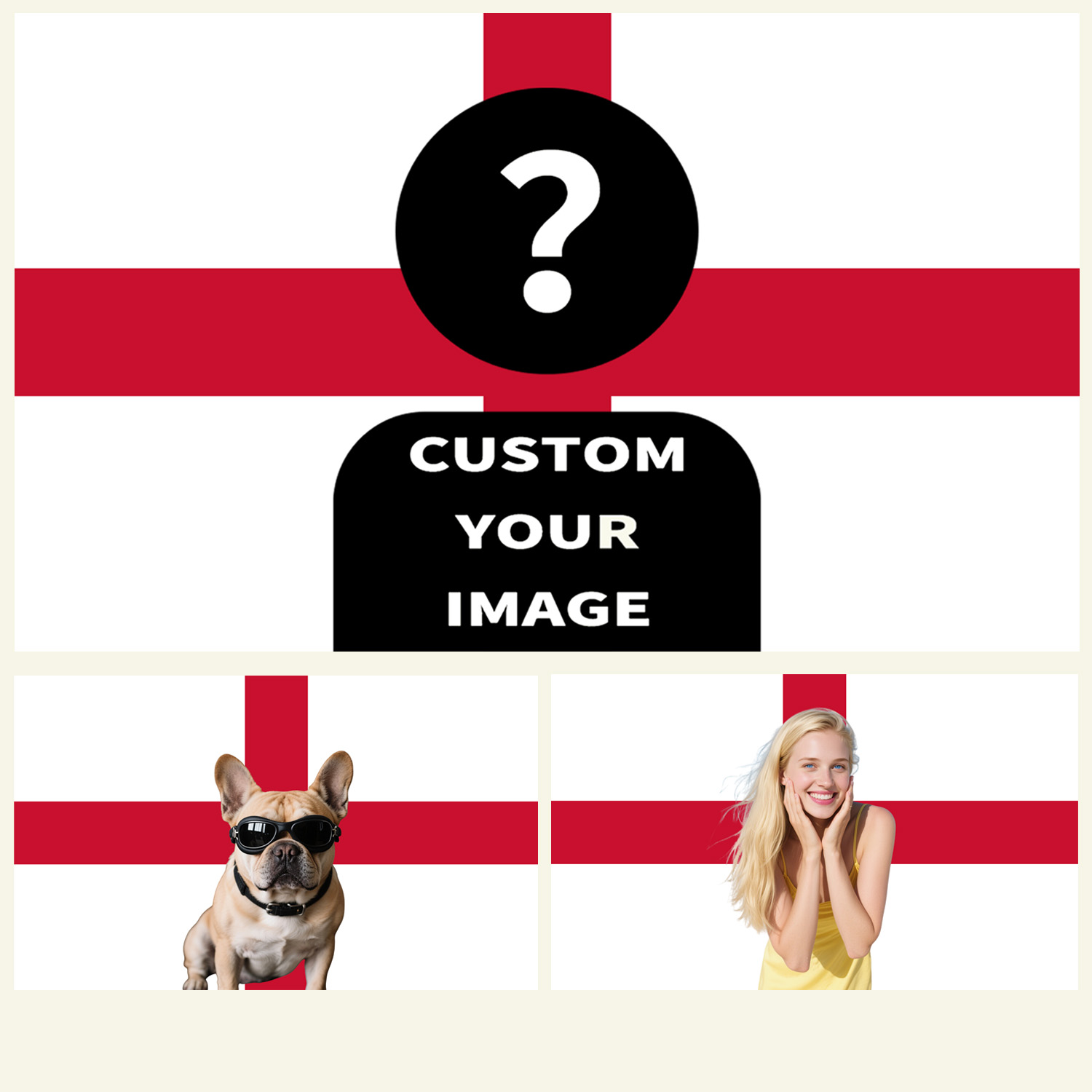 Home Of Textiles - Tapiz plano 2D personalizado de Inglaterra,