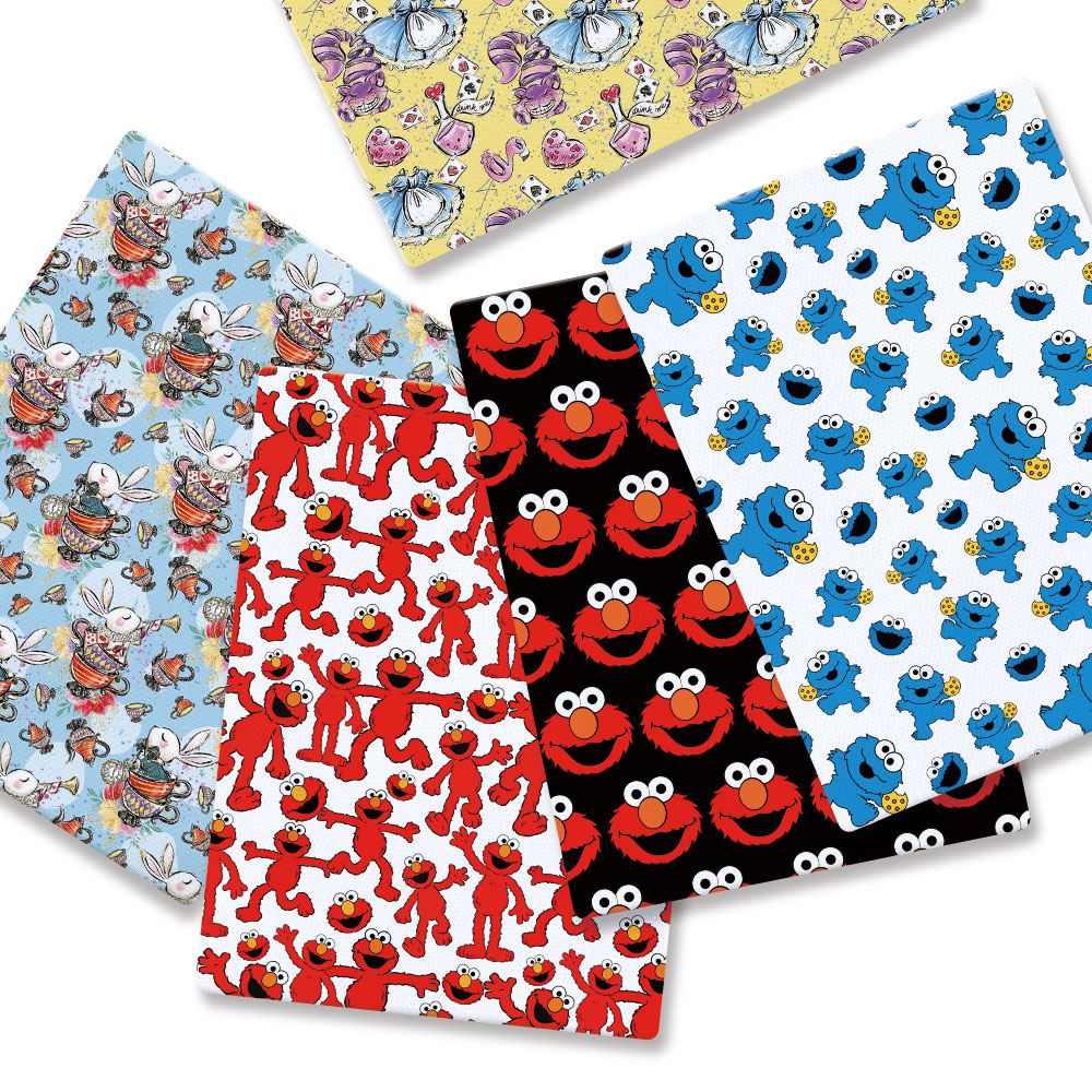 Home Textiles Brands - Tela de dibujos animados de la