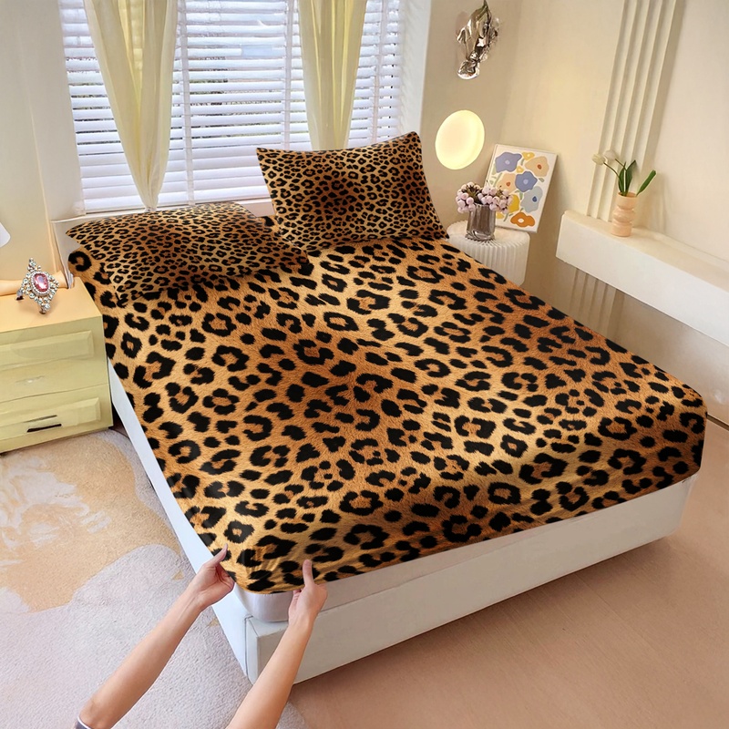 Fitted Sheet Deep - Juego de 3 Sábanas Ajustables, Diseño