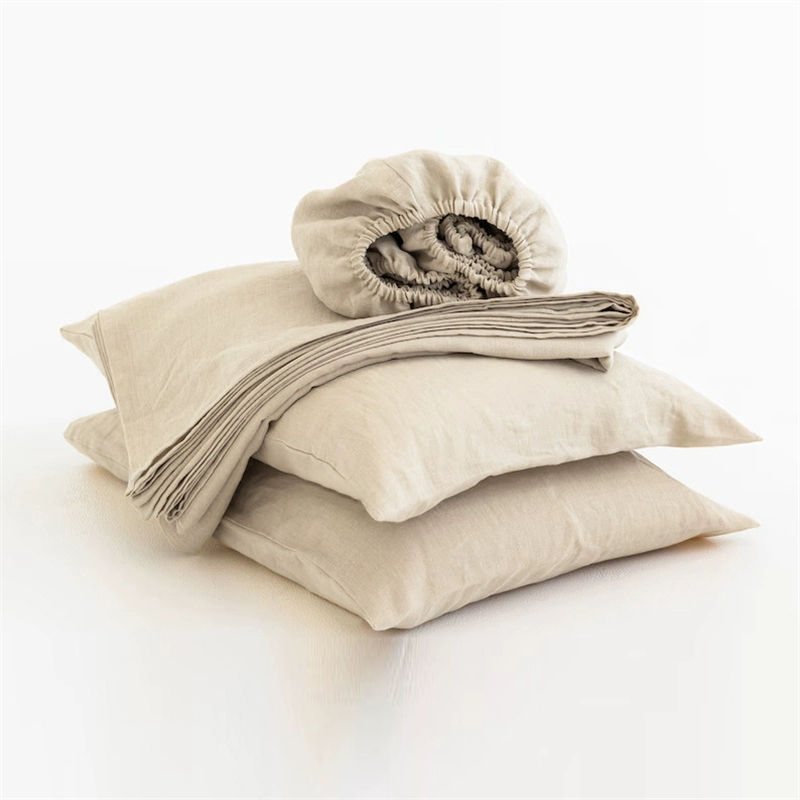 Fitted Sheet Deep - Juego de Sábanas de Lino 100%