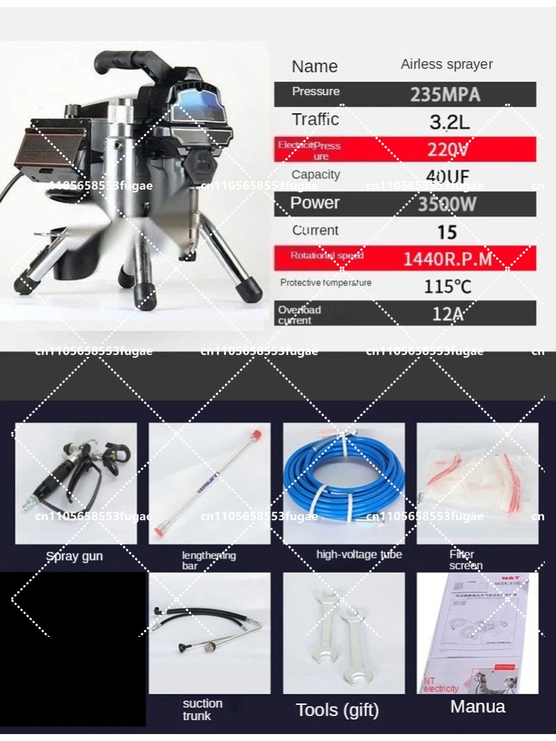 Pistola de Pulverización Profe - Home Textile Industry reseña y precio