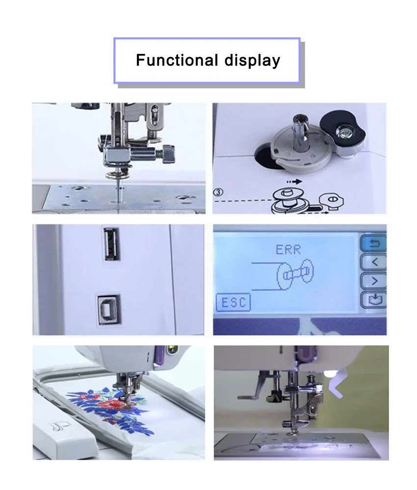 Máquina de Bordar Digital Prof - Home Textiles Industry reseña y precio