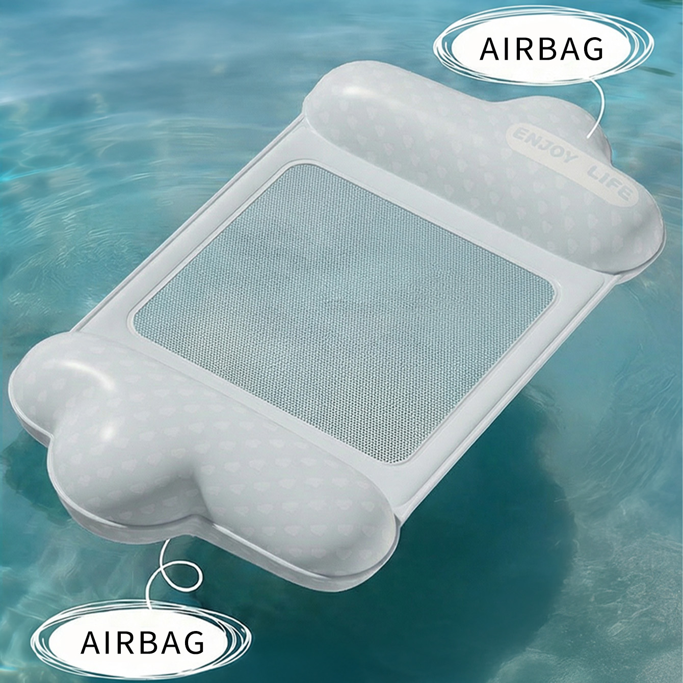 Colchoneta Flotante Inflable p - Fitted Sheet Deep reseña y precio