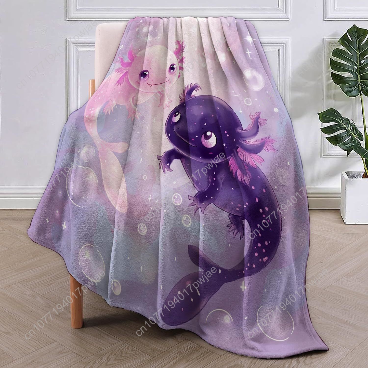 Manta Axolotl, lindas mantas d - Home Textiles Throw reseña y precio