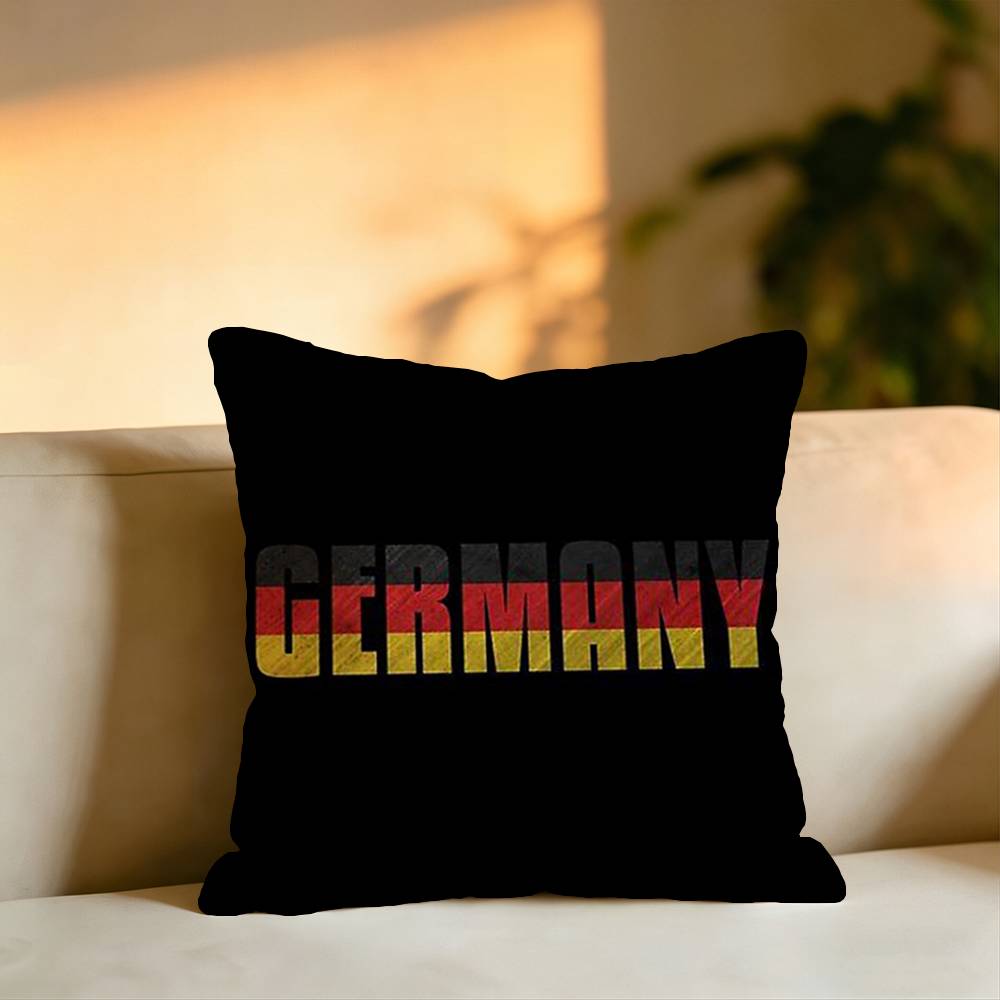 Funda de almohada con bandera  - Home Textiles Germany reseña y precio