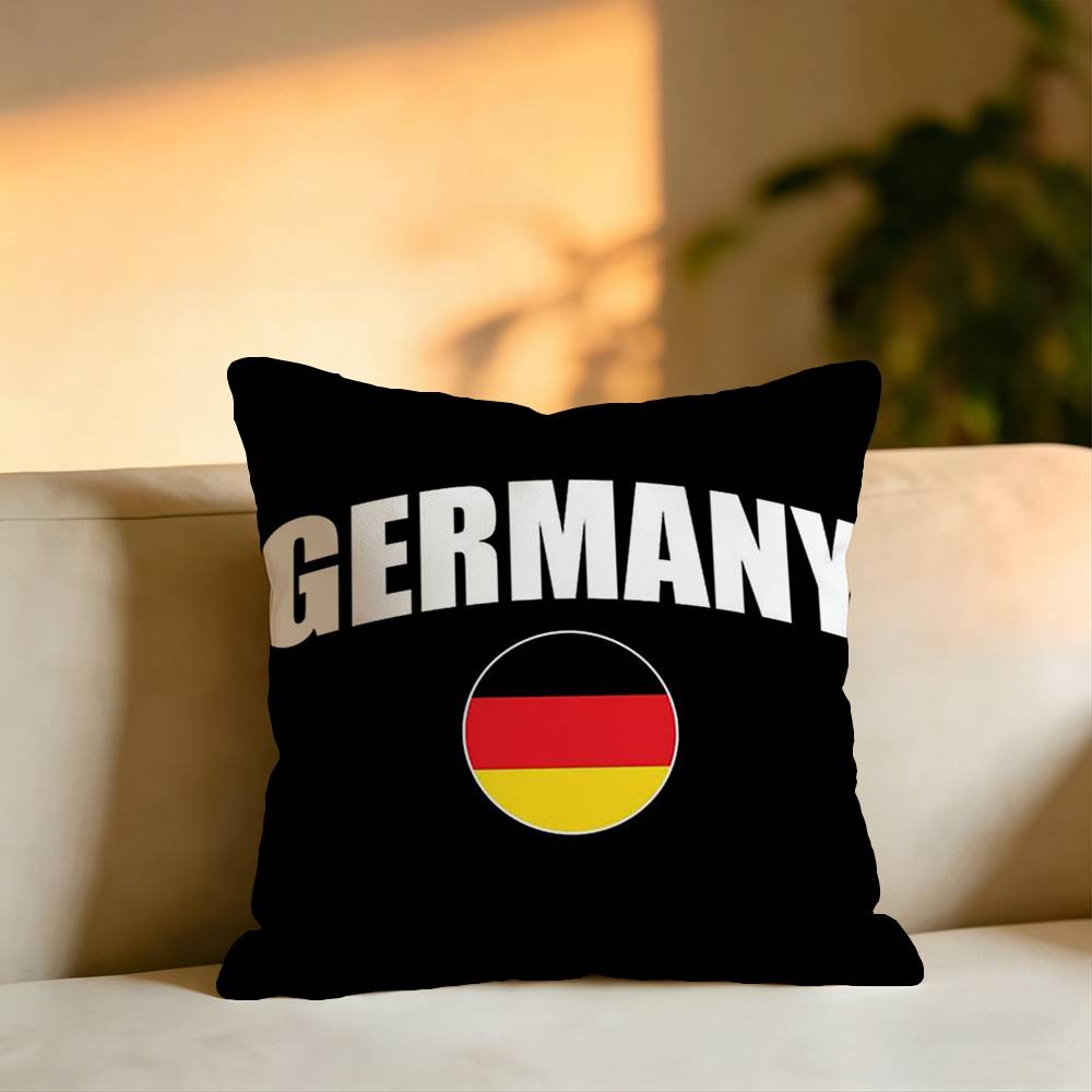 Funda de almohada con bandera  - Home Textiles Germany reseña y precio