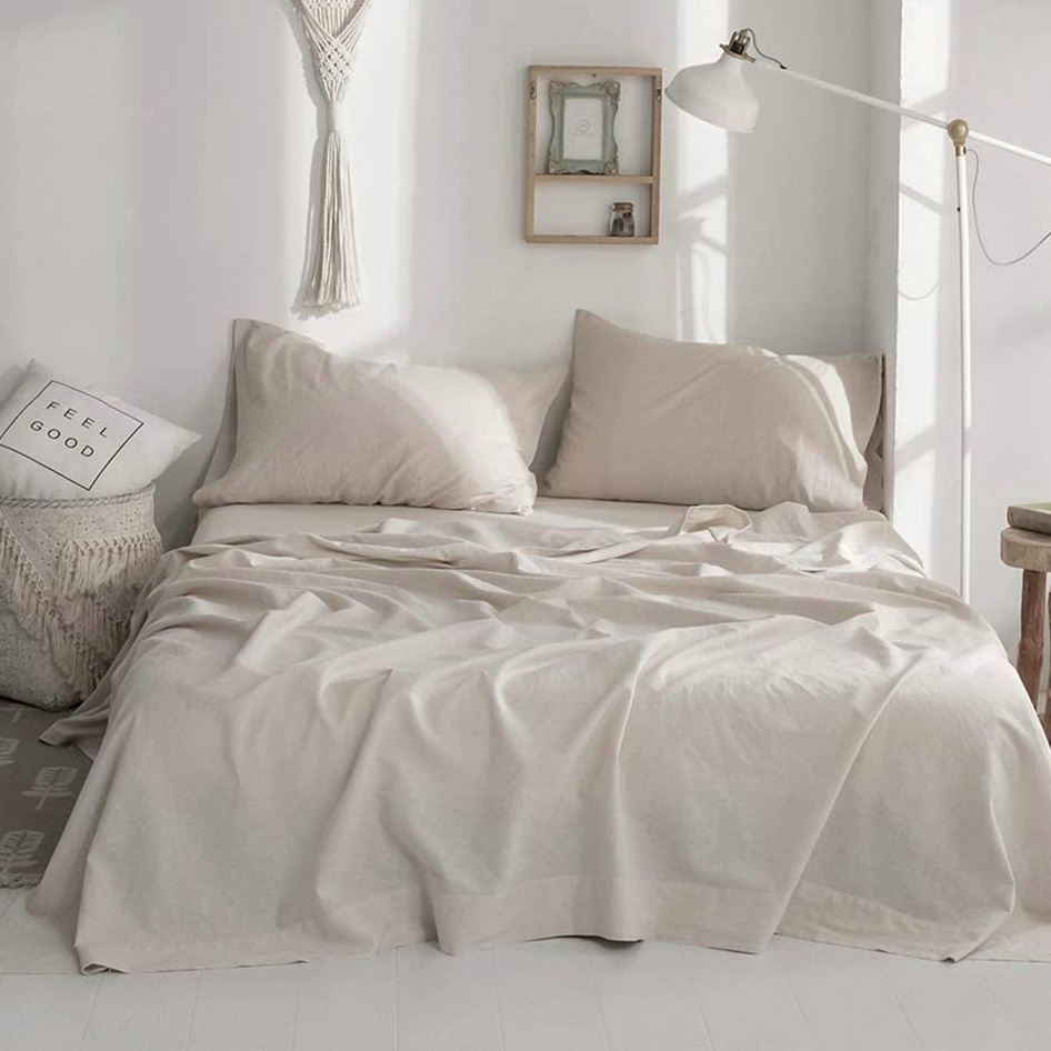Juego de Sábanas de Lino 100%  - Fitted Sheet Deep reseña y precio