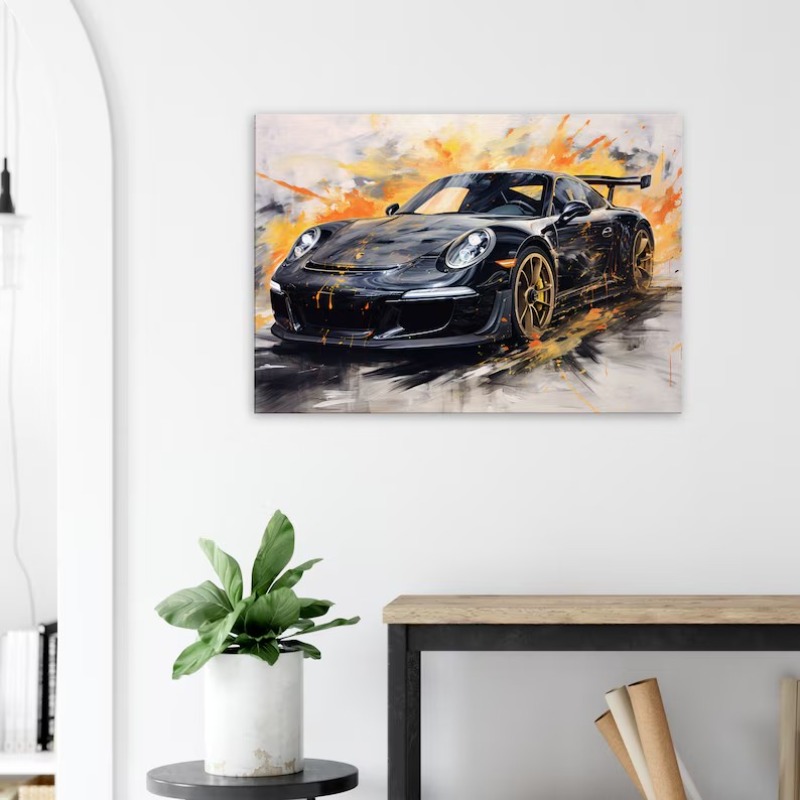 Póster Moderno de Autos de Luj - Home Textiles Brands reseña y precio