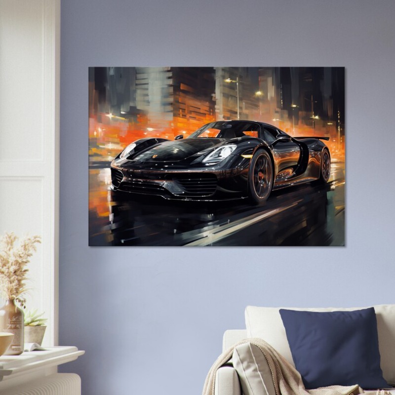Póster Moderno de Autos de Luj - Home Textiles Brands reseña y precio
