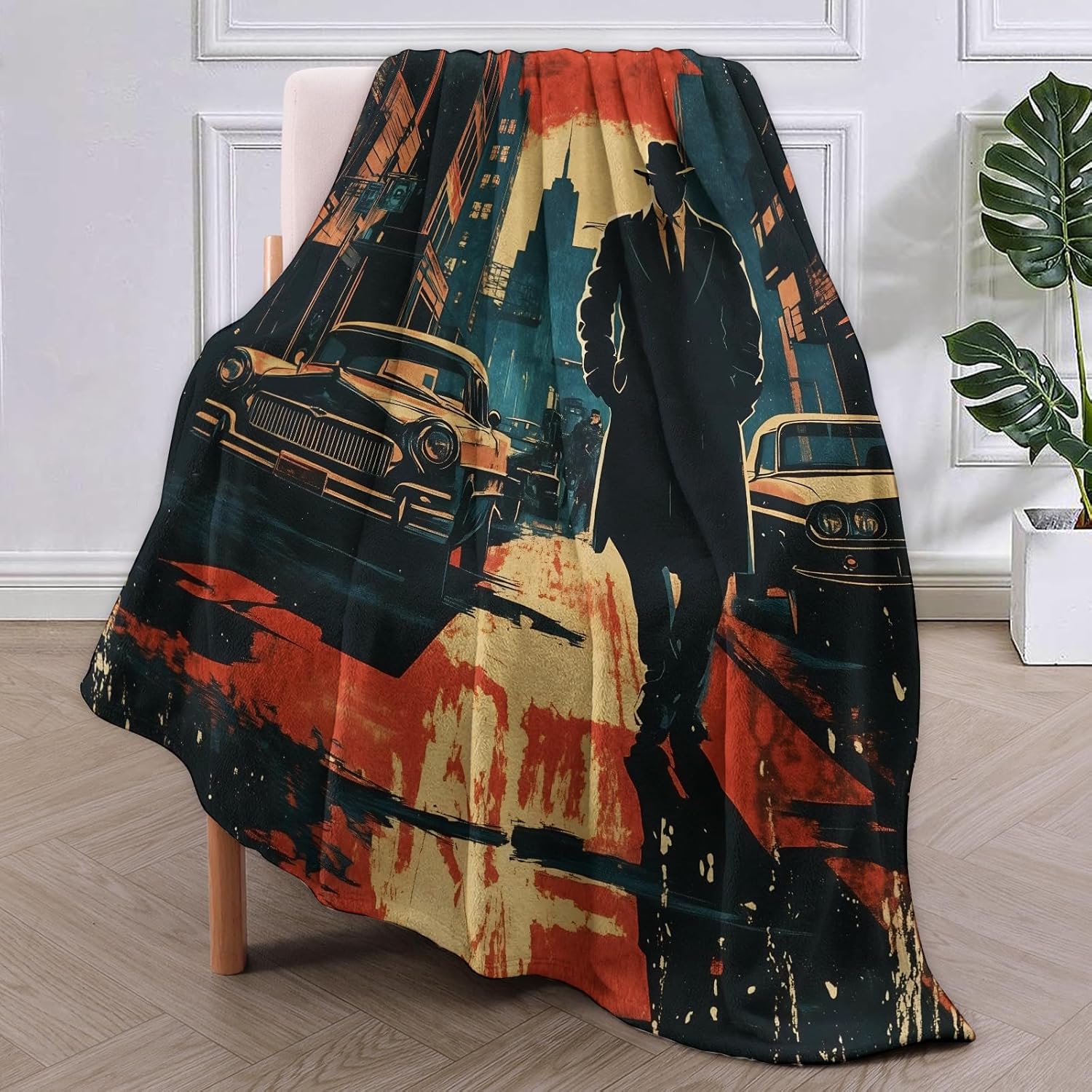 Manta de Detective Noir, regal - Home Textiles Throw reseña y precio