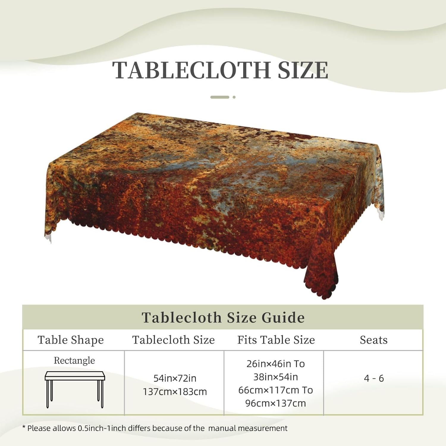 Mantel Metálico Industrial Col - Home Textile Industry reseña y precio