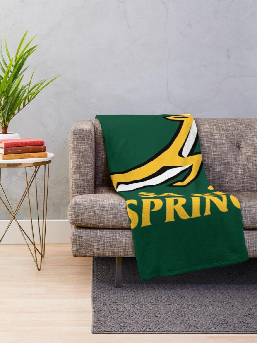 Manta de rugby Springbok Diseñ - Home Textiles Throw reseña y precio